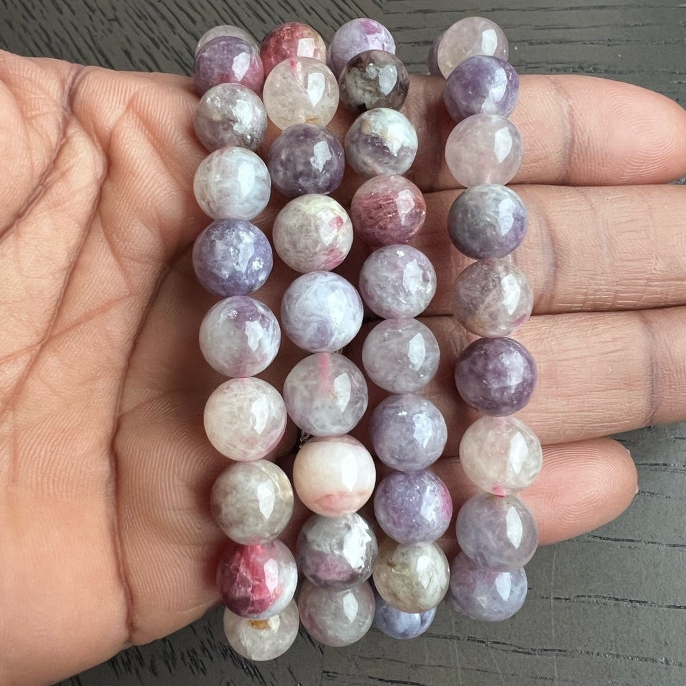 Unicorn tourmaline bracelet 9mm (one)